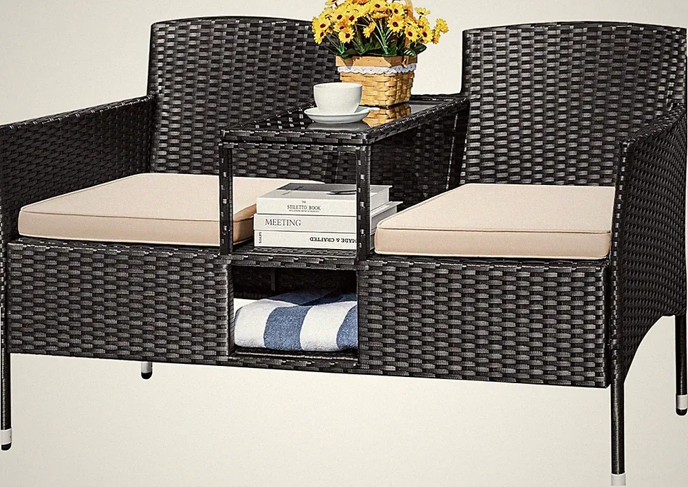Acrylic Loveseat