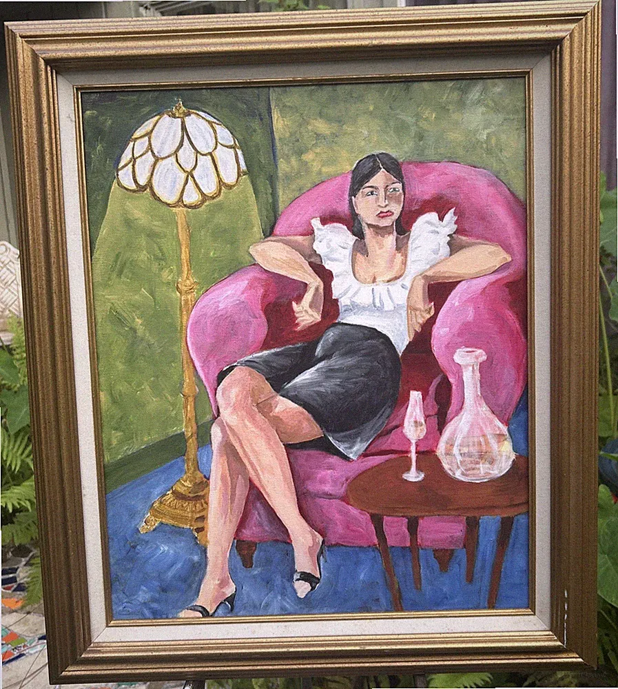 Acrylic Armchair