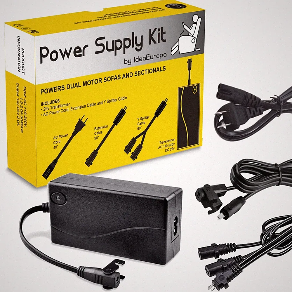 Universal Dual Power Supply Transformer Kit for Electric Reclining Furniture...
